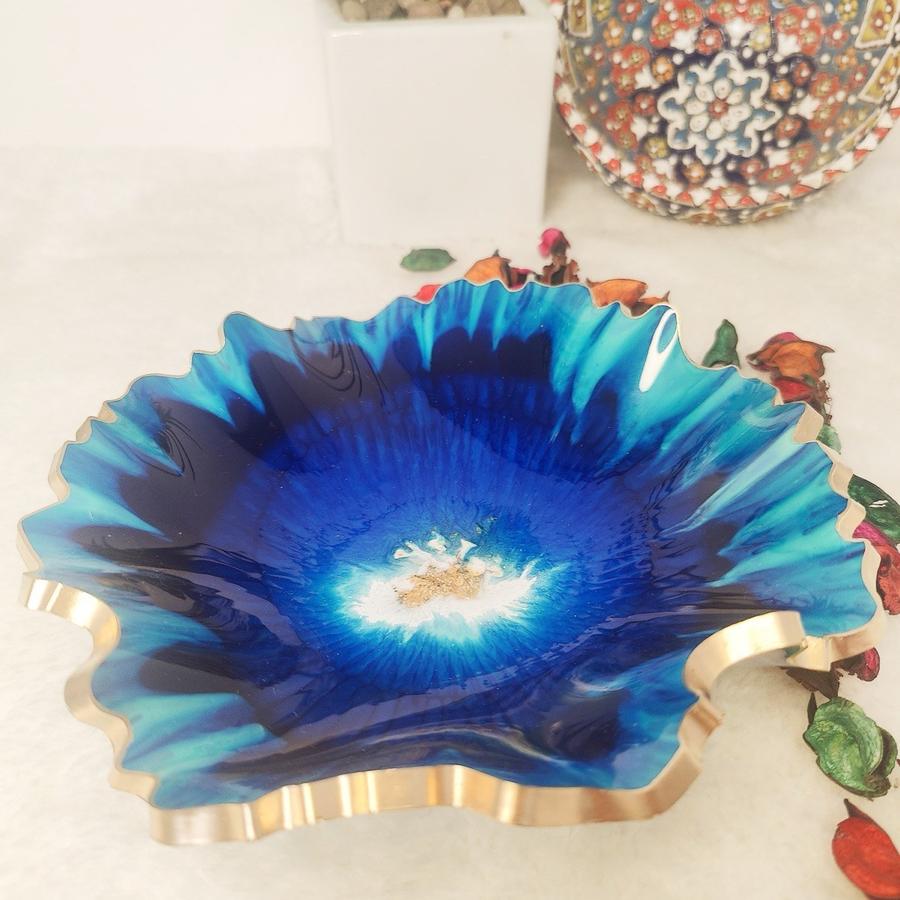 Petal Trinket Dish — Royal Blue, view 1